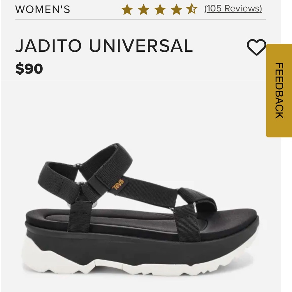 Jadito Teva Platform Sandals